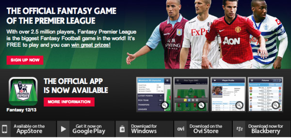 fantasy premier league 2015/2016